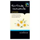 Lichfields Fairtrade Camomile 20 Tea Bags 30g (Case of 6)