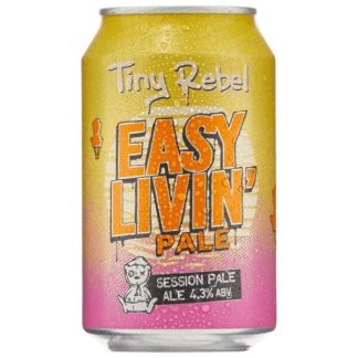 Tiny Rebel Easy Livin' 4.3% Session Pale Ale 330ml Cans